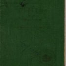 Toledo Trust Co. Savings Account Pass Book, Green Cover c.1945
