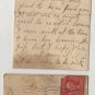 Civil War Era Business and Personal Letters, 13 Pieces c.1862 - 1875