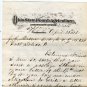 Letter Regarding Ohio State Fairs, Board of Agriculture, R.C. Thompson c.1875