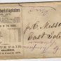 Letter Regarding Ohio State Fairs, Board of Agriculture, R.C. Thompson c.1875