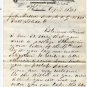 Letter Regarding Ohio State Fairs, Board of Agriculture, R.C. Thompson c.1875