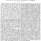 Press Release, Ohio Agriculture Experiment Station, Lawns & Pastures c.1901