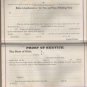 Barrett's Clerkship Documents, Supervisor's Warrant, Report & Account Forms c.1872