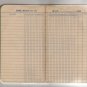 Workmen's Monthly Time Book For Recording Salaries & Hours c.1899