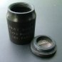 Screw Top Travel Inkwell, Emry Davis Pure Nutcall Writing Fluid, New York City c.1870