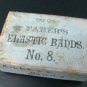 A.W. Faber Office Supplies, Elastic Bands Box & Eraser c.1870