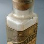 Poison Bottle with Skeleton Label, Benedict Druggist of Cleveland Ohio c.1875