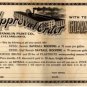 The Franklin Paint Co. of Cleveland Ohio Letterhead, Certificate & Envelope c.1922