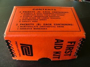 Penn Central Railroad First Aid Kit c.1968