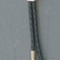 Hickok Bolero Tie, Steer with Horns, Stainless Steel c.1949