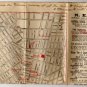 Official N.E.A. Map & Railroad Guide, Buffalo New York c.1896