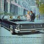 Pontiac Grand Prix Ad, Full Color Illustration c.1962
