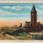 Milwaukee Wisconsin Postcard, Chicago & North Western Railway Depot c.1930