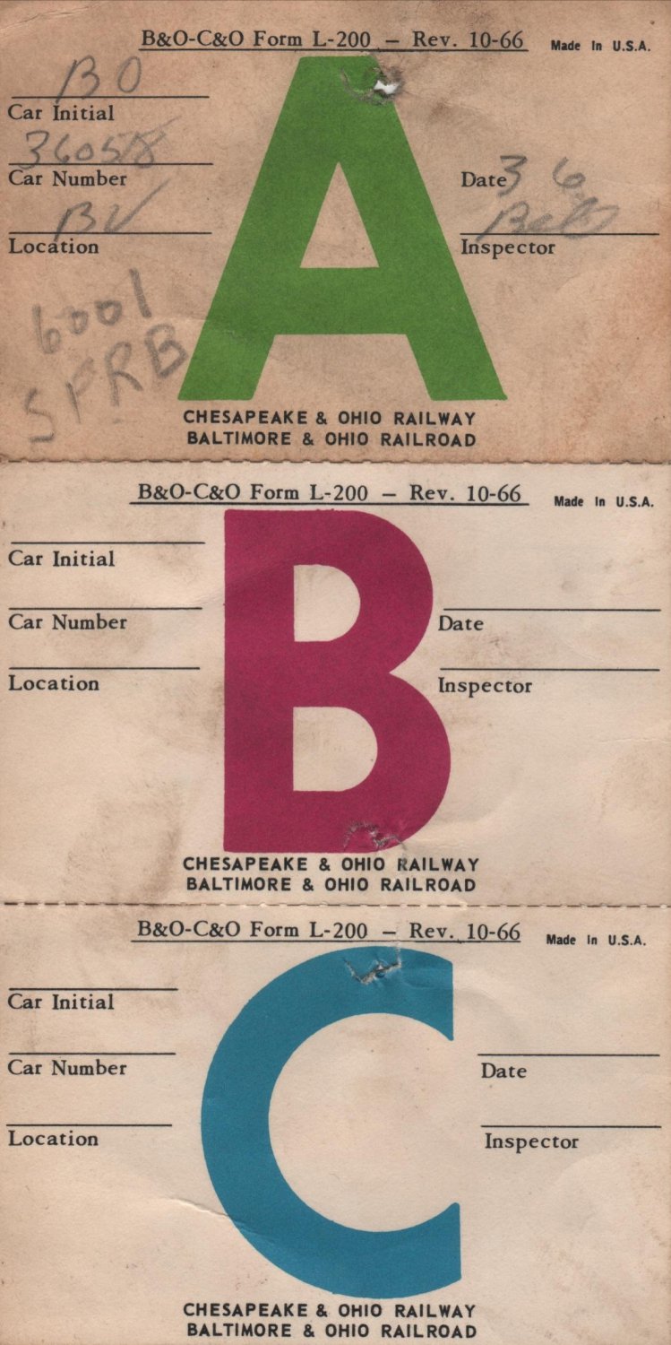 New York Central Railroad Forms & Envelopes, Some B & O, C & O and Penn. Central, 15 Pcs. c.1960