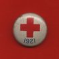 Red Cross Button, Red, White and Blue, Petite c.1921