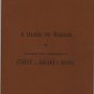 Copley Square Hotel Giveaway, Guide Map to Boston c.1895