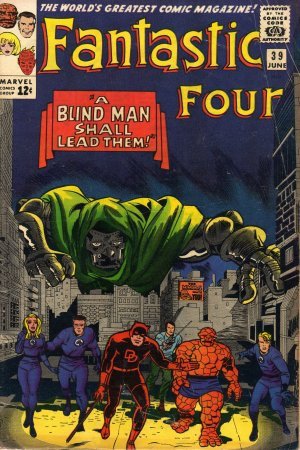Fantastic Four #39 A Blind Man Shall Lead Them c.1965