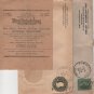 Pemberville Elevator & Lumber Company's Receipts and Envelope, Pemberville Ohio c.1920