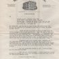 Western Bank & Trust Letter, Cincinnati Ohio, Million Dollar Robbery c.1930
