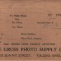 Kodak, Gross Photo Supply Co. Documents, Toledo Ohio c.1940