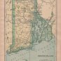 U.S. State Maps, Alabama to Wyoming, C.S. Hammond & Co. Atlas, 49 Total c.1910