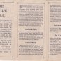 The Devil's Hole Brochure with Photo, Niagara New York, The Battle of Bloody Run c.1889