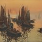 Glory of The Morning, T. Le Gout-Gerard Etching, Pictorial Review Print, Color c.1926