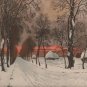 The Glory of Winter, Henri Jourdain Etching and Painting, Pictorial Review Print c.1925
