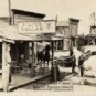 Buena Park California Postcard, Knott's Berry Place with Cowboys & Horses, Real Photo c.1949
