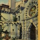 Riverside California Postcard, St. Francis of Assisi Chapel & Shrine of Aviators, Mission Inn c.1939