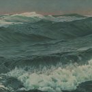 Roaring Forties, Frederick C. Waugh, Pictorial Review Color Print c.1924