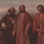 On The Road To Emmaus by Otto Mengelberg, Pictorial Review Color Print c.1925