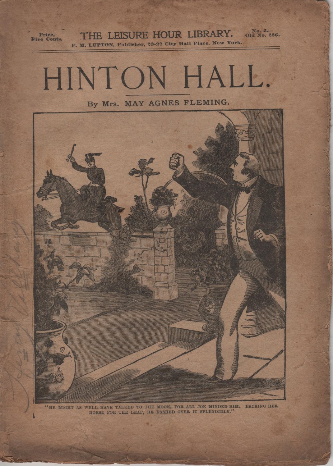 The Leisure Hour Library, F.M. Lupton and Lovell Publishers, 17 Books c.1901