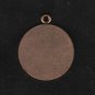 Medallion Watch Fob, Bead & Laurel Leaf Pattern c.1890