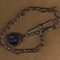 Watch Chain T-Bar & Carnelian Intaglio Fob c.1890