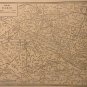 Map of Paris, Redfield-Downey-Odell Co c.1949