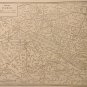 Map of Paris, Redfield-Downey-Odell Co c.1949