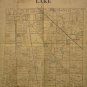Map of Lake County Ohio, Black & White, 17 x 22 c.1930