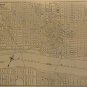 Map of Detroit, Rand McNally for Collier's World Atlas, Black & White c.1949