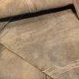 Suede Geometric Pattern Poncho c.1960
