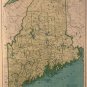 U.S. State Maps, Alabama to Wyoming, Rand McNally, Collier's World Atlas, 48 Total c.1949