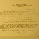I.R.S. Treasury Dept. Forms, 1040, Capital Gains & Farm Income, 17 Total c. 1944 - 1946