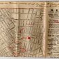 Official N.E.A. Map and Railroad Guide, Buffalo New York c.1896