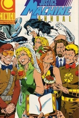 Justice Machine Comics #1 - #30, Complete Comico Run c.1987 - 1989