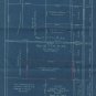 Blueprint Plat Map Survey, Lake Township, Wood County, Ohio c.1923