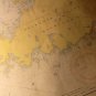 Lake Huron Survey Map, Drummond Island Michigan, St. Marys River No. 61, Color c.1955