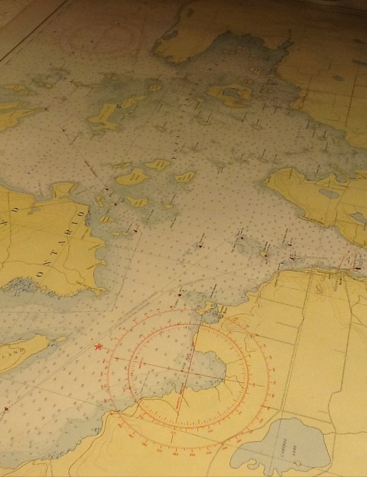 Lake Huron Survey Map, Drummond Island Michigan, St. Marys River No. 61