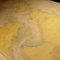 Lake Huron Survey Map, Drummond Island Michigan, St. Marys River No. 61, Color c.1955
