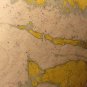 Geodetic Coast Map of MA & RI, Martha's Vineyard & Block Island, Cape Cod Canal, Color c.1962