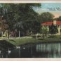 Orlando Florida Postcard, The Swans on Lake Lucerne c.1930